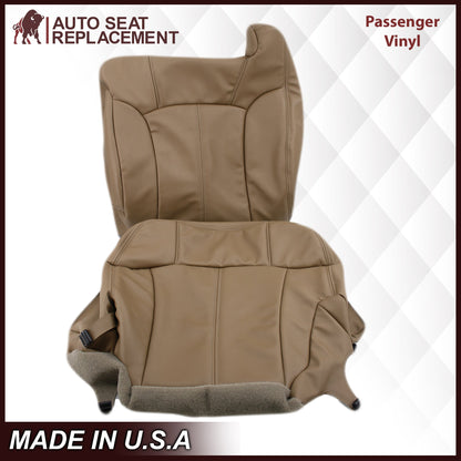 1999-2002 Chevy Silverado Seat Cover in Medium Dark Oak Tan (trim code 672 or 67i)