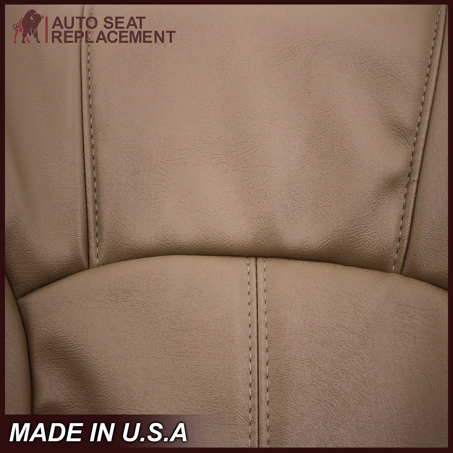 1999-2002 Chevy Silverado Seat Cover in Medium Dark Oak Tan (trim code 672 or 67i)