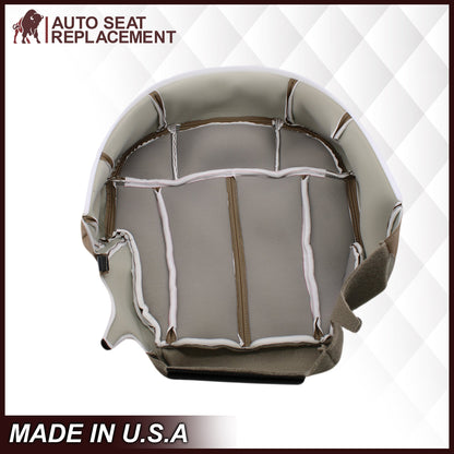 1999-2002 Chevy Silverado Seat Cover in Medium Dark Oak Tan (trim code 672 or 67i)