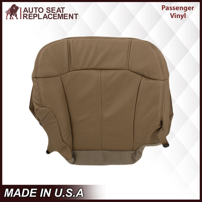 1999-2002 Chevy Silverado Seat Cover in Medium Dark Oak Tan (trim code 672 or 67i)