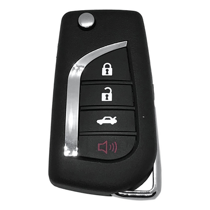 Toyota Camry Corolla RAV4 4 Button Flip Key Remote 2006-2012 for HYQ12BBY 4D67