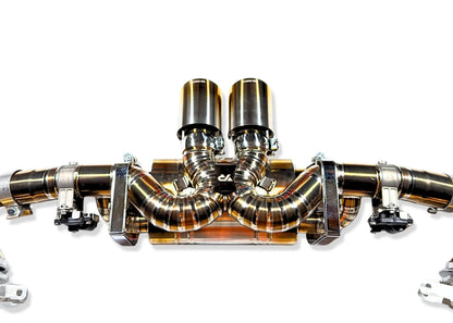 Porsche 992 GT3 / GT3 RS Valved Performance Exhaust System - Yonristic Performance