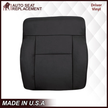 2004-2008 Ford F150 Seat Cover in Black: Choose Leather or Vinyl