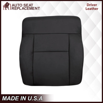 2004-2008 Ford F150 Seat Cover in Black: Choose Leather or Vinyl