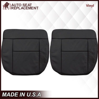 2004-2008 Ford F150 Seat Cover in Black: Choose Leather or Vinyl