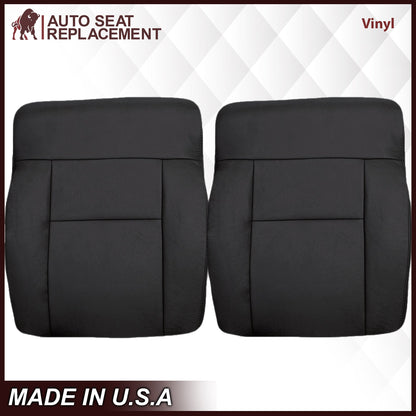 2004-2008 Ford F150 Seat Cover in Black: Choose Leather or Vinyl