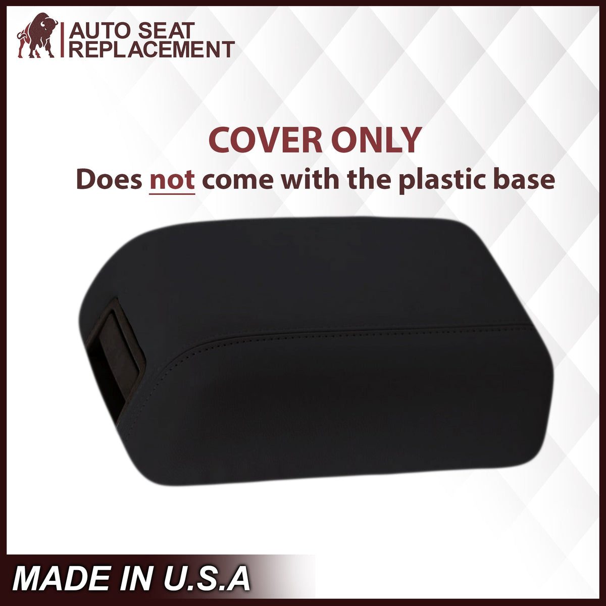 2004-2008 Ford F150 Seat Cover in Black: Choose Leather or Vinyl