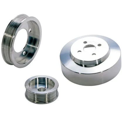 Ford Mustang 5.0 Billet Aluminum Underdrive Pulleys 94-95