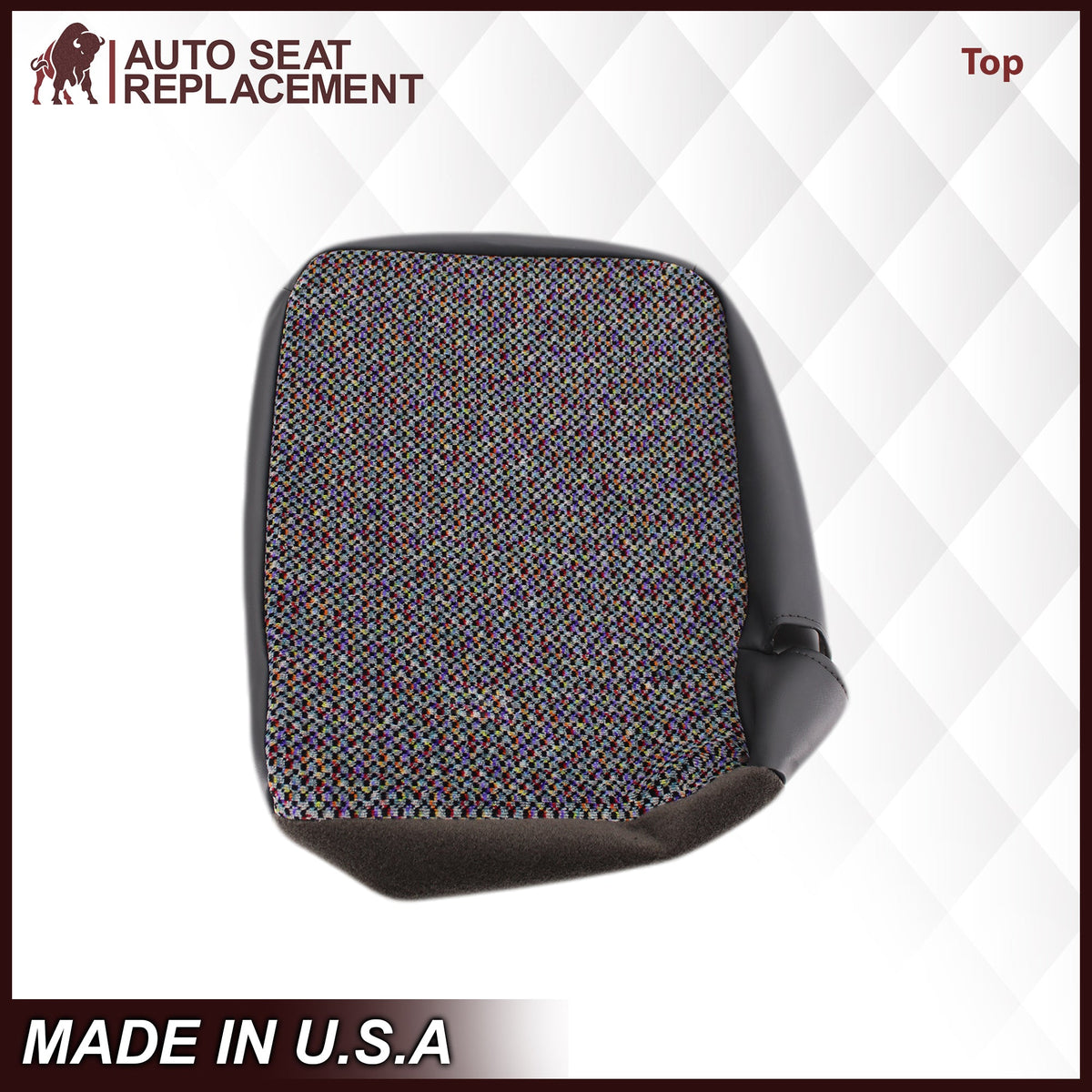 1998-2001 Dodge Ram 1500 SLT Laramie Baby Seat Cover in Agate Dark Gray Cloth: Choose From Variation