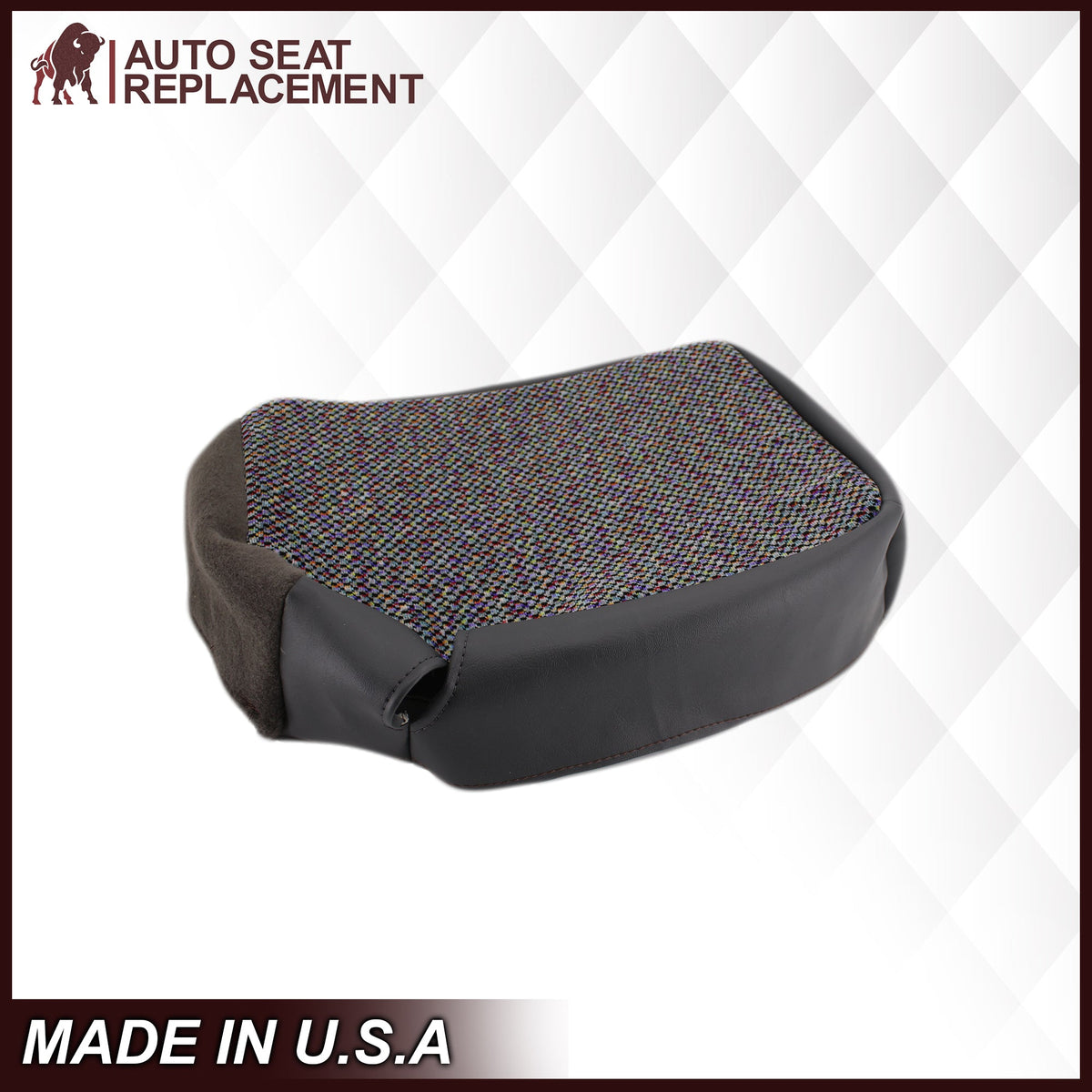1998-2001 Dodge Ram 1500 SLT Laramie Baby Seat Cover in Agate Dark Gray Cloth: Choose From Variation