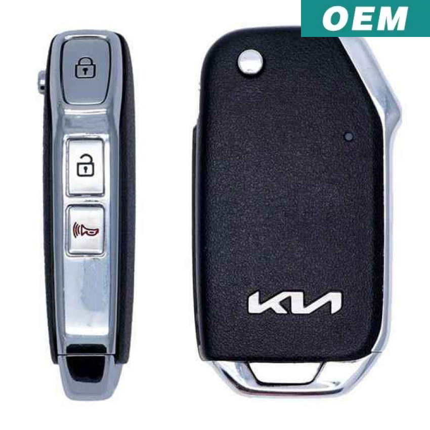 Kia Seltos 2021-2023 OEM 3 Button Flip Key NYOSYEC4T1907 | 95430-Q5410