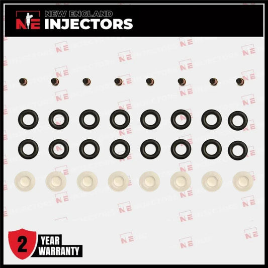 Rover V8 Fuel Injector Repair Rebuild Service Kit Orings Filters Caps 0280155787