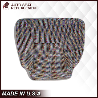 1998-2002 Dodge Ram 1500 2500 3500 SLT Laramie Seat Cover in Cloth with Mist Gray skirt: Choose From Variation