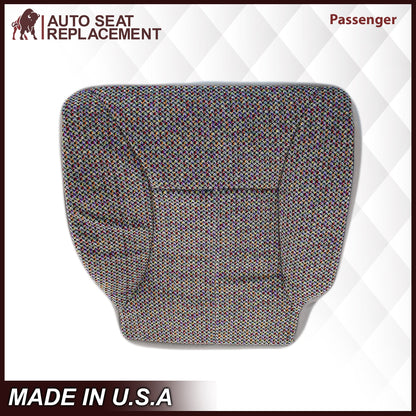 1998-2002 Dodge Ram 1500 2500 3500 SLT Laramie Seat Cover in Cloth with Mist Gray skirt: Choose From Variation