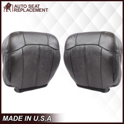 1999-2002 Chevy Silverado Seat Cover in Dark Graphite "Dark Gray": Choose From Variations