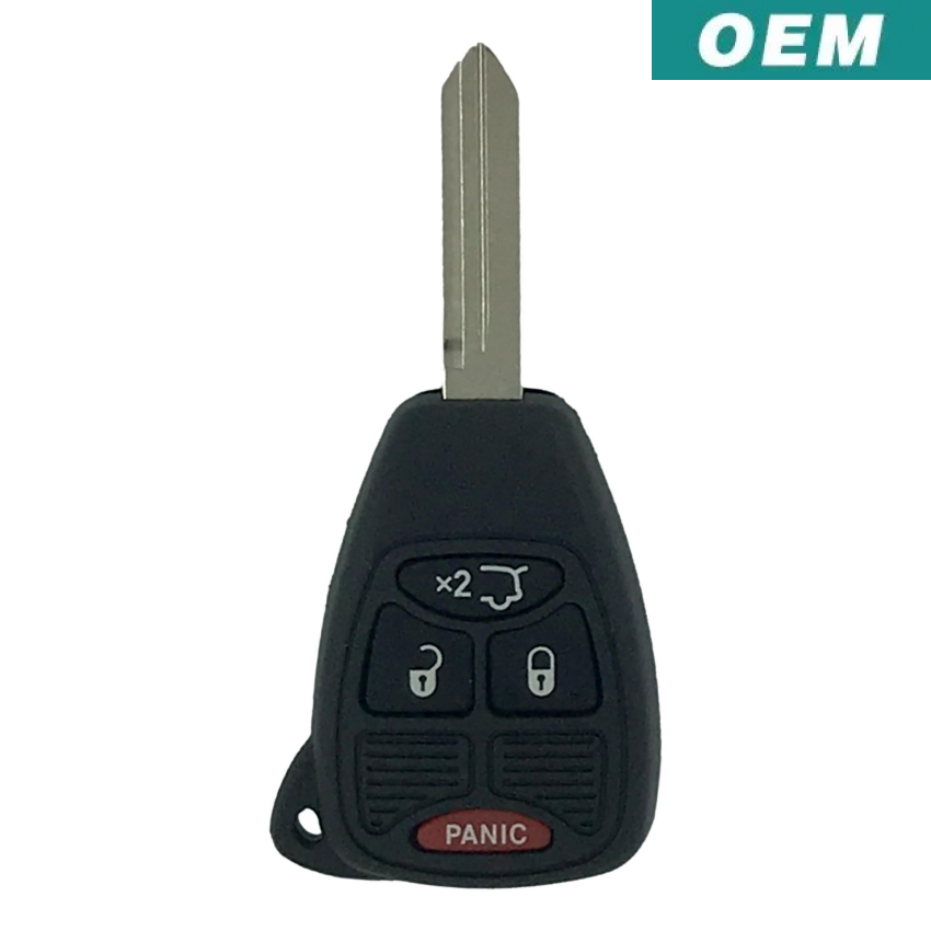 Chrysler Jeep 2004-2009 OEM 4 Button Remote Head Key M3N5WY72XX / M3N65981772 / OHT692714AA