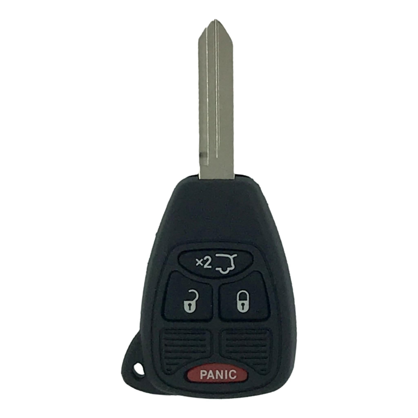 Chrysler Jeep 2004-2009 OEM 4 Button Remote Head Key M3N5WY72XX / M3N65981772 / OHT692714AA
