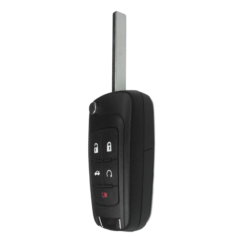 Pack of 5 - GM 5 Button Flip Key Remote 2010-2019 for OHT01060512
