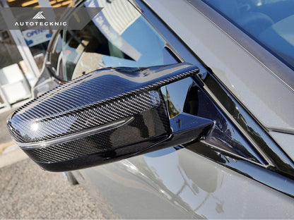 AutoTecknic G8X Style M-Inspired Version II Dry Carbon Mirror Covers - BMW G20 3-Series | G22/ G26 4-Series