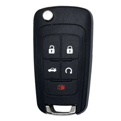 GM 5 Button Flip Key Remote 2010-2021 For OHT01060512