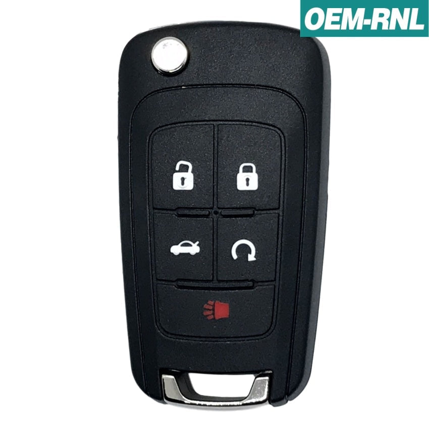 GMC Terrain 2010-2022 OEM 5 Button Flip Key Remote OHT01060512