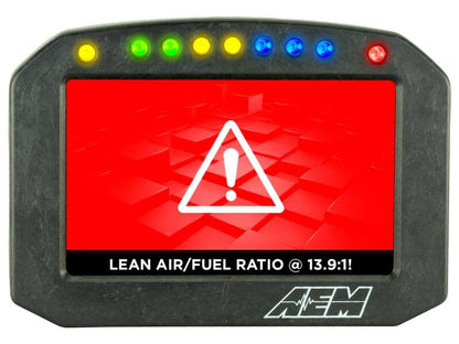 AEM CD-5G Carbon Flush Digital Dash Display w/ Internal 20Hz GPS & Antenna 30-5602F