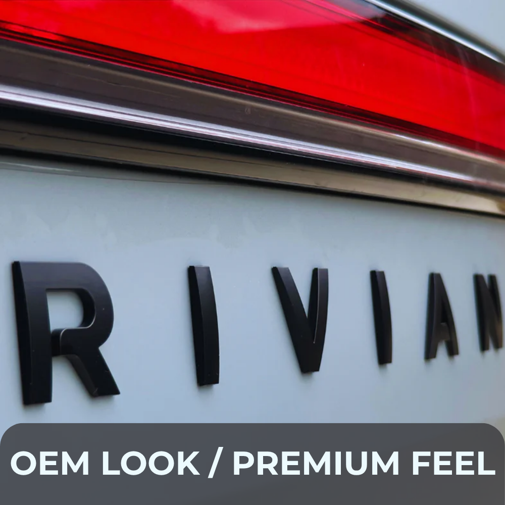 Full Emblem Set - Matte Black | Rivian R1S