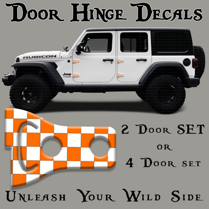 Tennessee Door hinge decals 15
