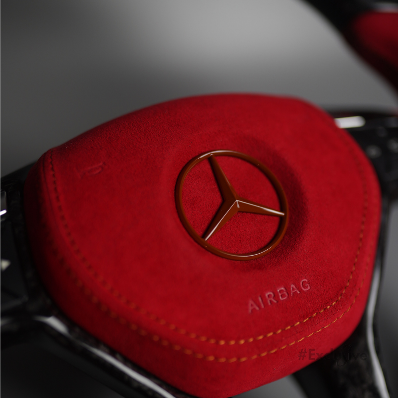 2012-2015 Mercedes Benz A / C / CLA / CLS / GLA / GLK / E / SLK / SL W204  Custom Steering Wheel by Exclusive Steering