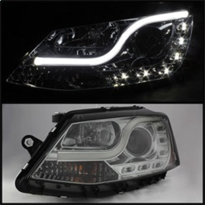 Spyder Volkswagen Jetta 11-14 Projector Headlights Halogen Light Tube DRL Smke PRO-YD-VJ11-LTDRL-SM 5073655