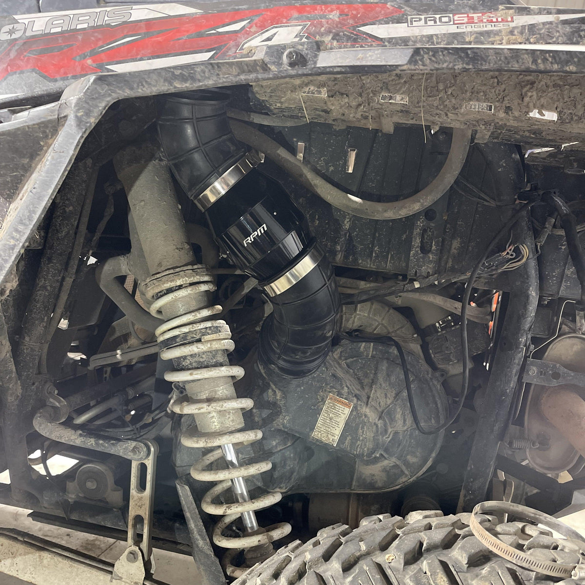 RPM 2016-2018 RZR XPT Turbo "ECF" Electric Clutch Blower Fan Kit - Lower Clutch / Belt Temperature