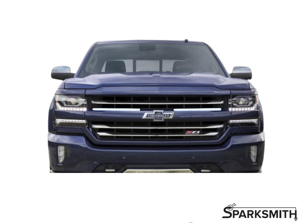 2020-2025 Chevy Silverado/GMC Sierra 1500 Animated DRL Grille Bars - Plug & Play!