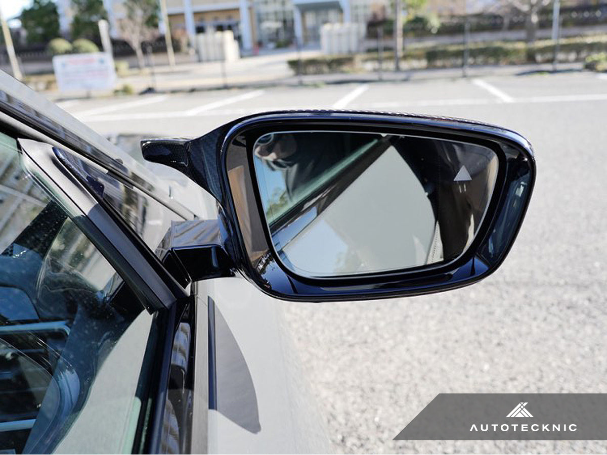 AutoTecknic G8X Style M-Inspired Version II Dry Carbon Mirror Covers - BMW G30 5-Series