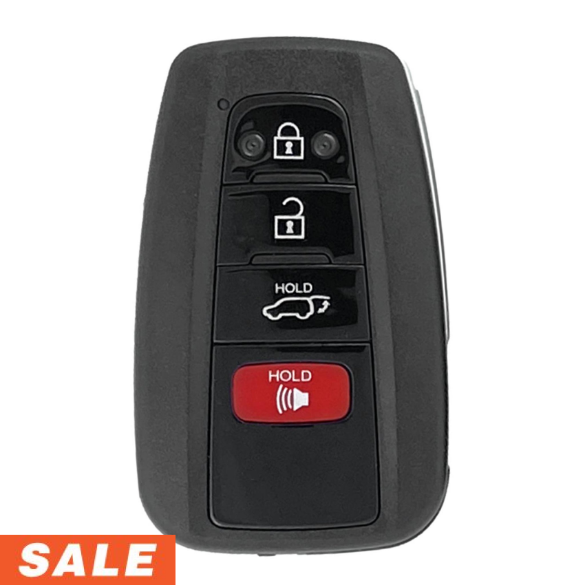 Toyota RAV4 Highlander 4 Button Smart Key 2019-2024 For HYQ14FBC + HYQ14FLA | Aftermarket