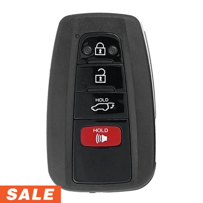 Toyota RAV4 Highlander 4 Button Smart Key 2019-2024 For HYQ14FBC + HYQ14FLA | Aftermarket