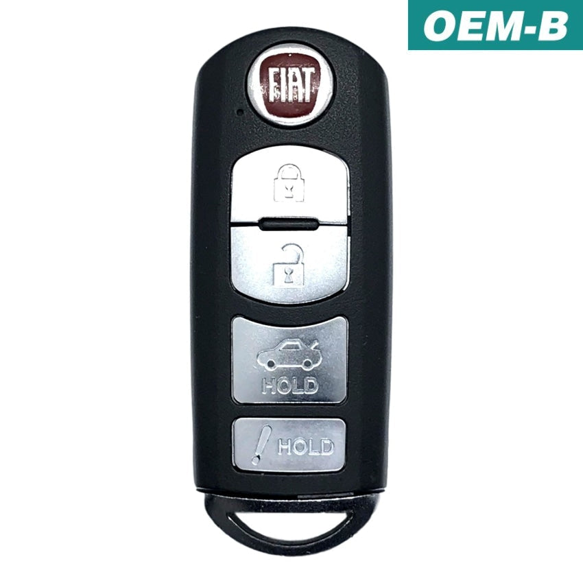 Fiat 124 Spider 2015-2019 OEM 4 Button Remote FCC: WAZSKE13D01