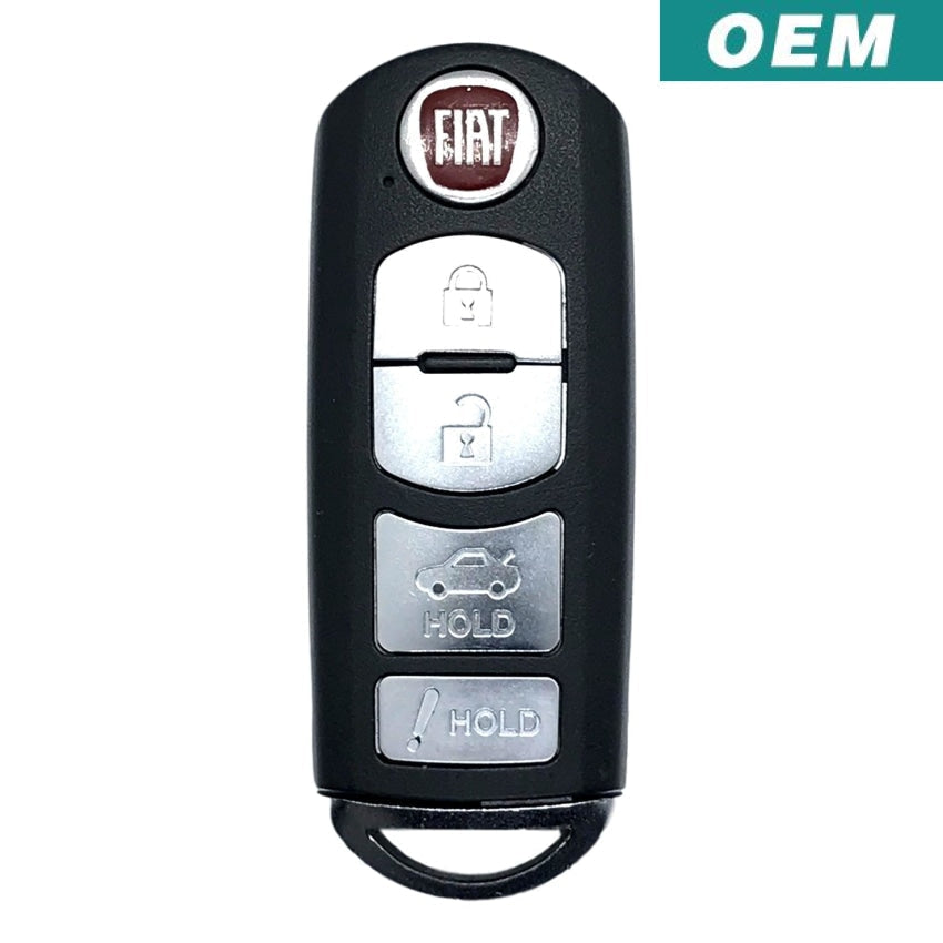 Fiat 124 Spider 2015-2019 OEM 4 Button Remote FCC: WAZSKE13D01