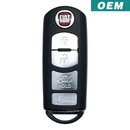 Fiat 124 Spider 2015-2019 OEM 4 Button Remote FCC: WAZSKE13D01