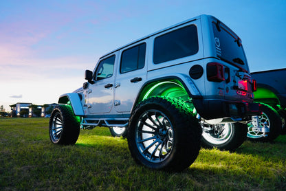 2018-2026 Jeep Wrangler JL Fender-Well “Ghost” LED Lights