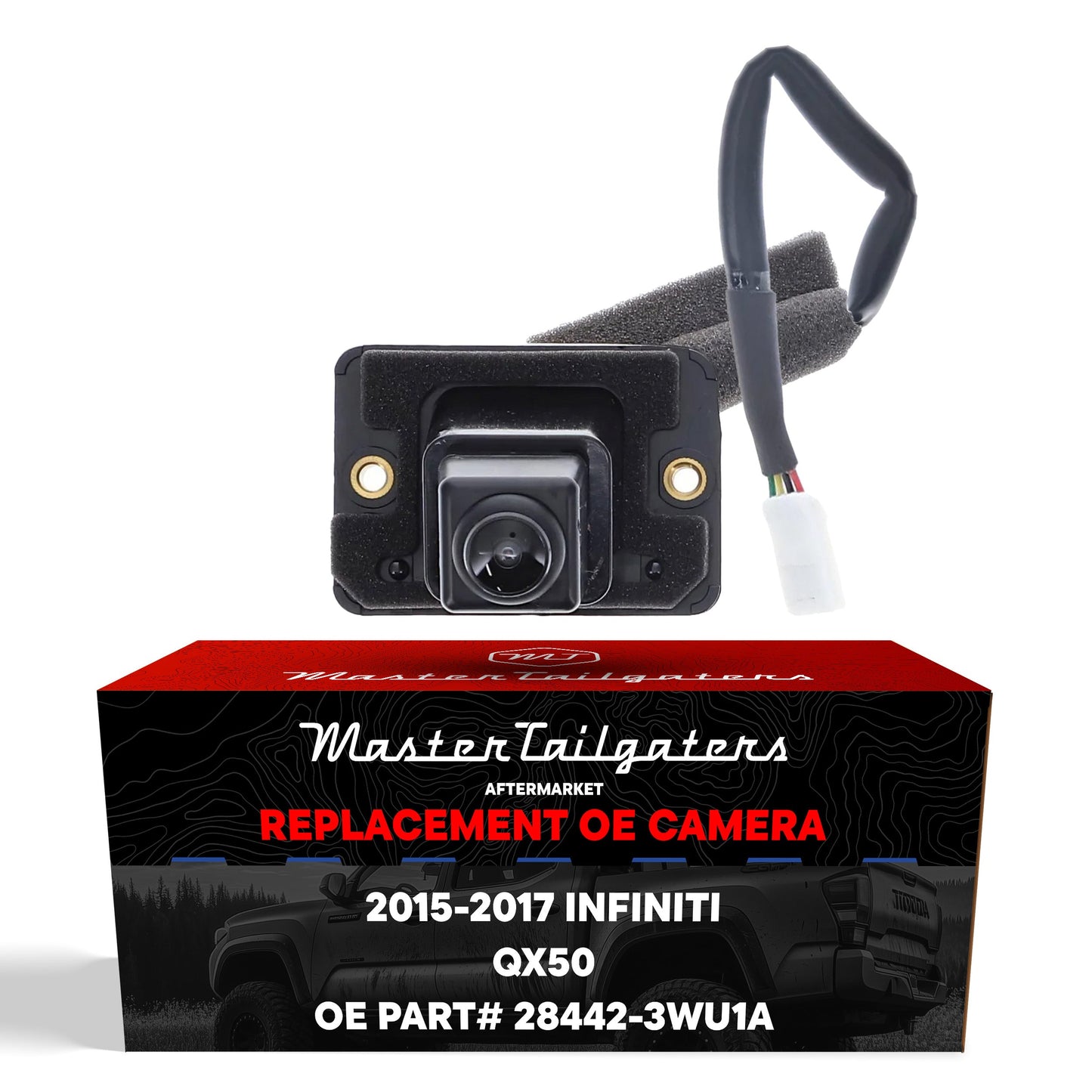 Infiniti QX50 w/o AVM (2015-2017) OEM Replacement Backup Camera OE Part # 28442-3WU1A