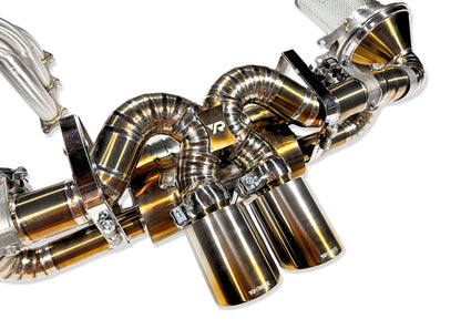 Porsche 992 GT3 / GT3 RS Valved Performance Exhaust System - Yonristic Performance