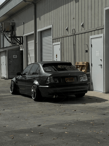 BMW 3-Series E46 Sedan Clear Tail Lights (1998-2006)