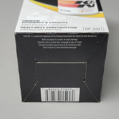 K&N Premium Performance Gold Replacement Oil Filter HP-2001 (New)
