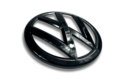 VW Golf 7 - Base, GTI, R - Gloss Black Aftermarket Emblem Set (2012-2017)