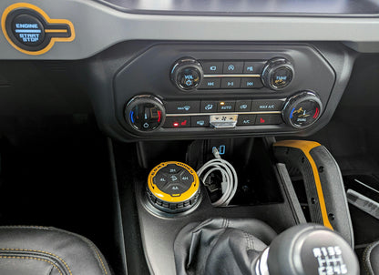 GOAT Mode Dial Ring Overlay V1 - 2021+ Bronco