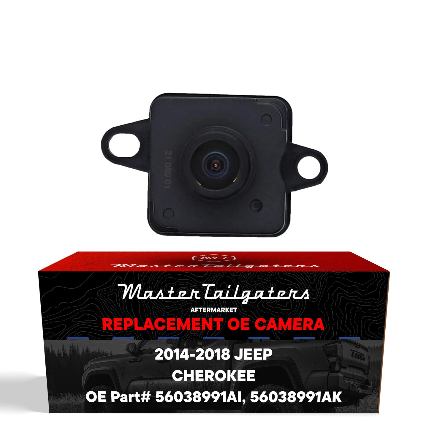 Jeep Cherokee (2014-2018) OEM Replacement Backup Camera OE Part # 56038991AI, 56038991AK