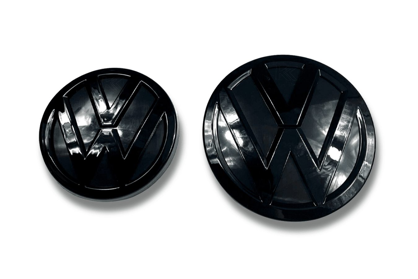 VW Golf 7.5 Black Aftermarket Emblem Set (2018-2019)