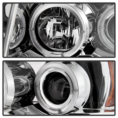 Spyder Nissan Titan 04-14/Armada 04-07 Projector Headlights LED Halo LED Chrm PRO-YD-NTI04-HL-C 5011589