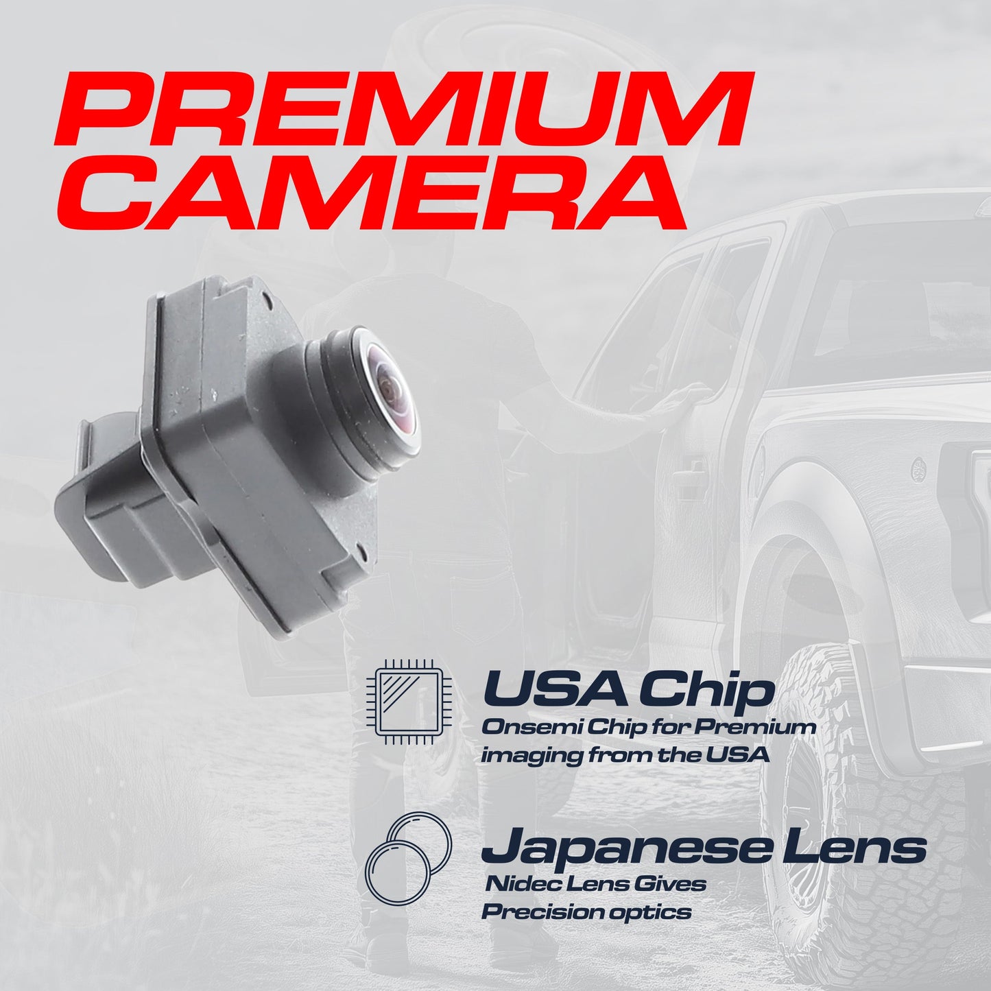 Jeep Compass (2017-2021) OEM Replacement Backup Camera OE Part # 4672771AC