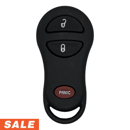 Chrysler Dodge 1999-2005 3 Button Shell for FCC GQ43VT17T | Aftermarket